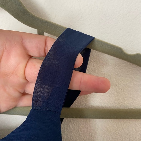 Girls Paper Doll Layered Sun Dress, Navy Pink Red, Tank, Size 10 Medium/large - Picture 7 of 8